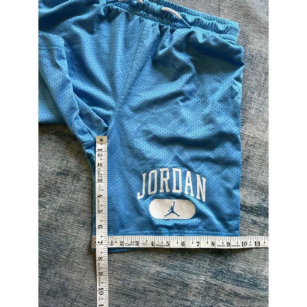 Jordan Light Blue Basketball Shorts Youth Large 12 - 13 Years